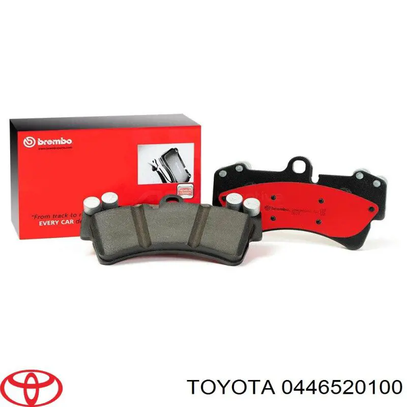 0446520100 Toyota Колодки передние