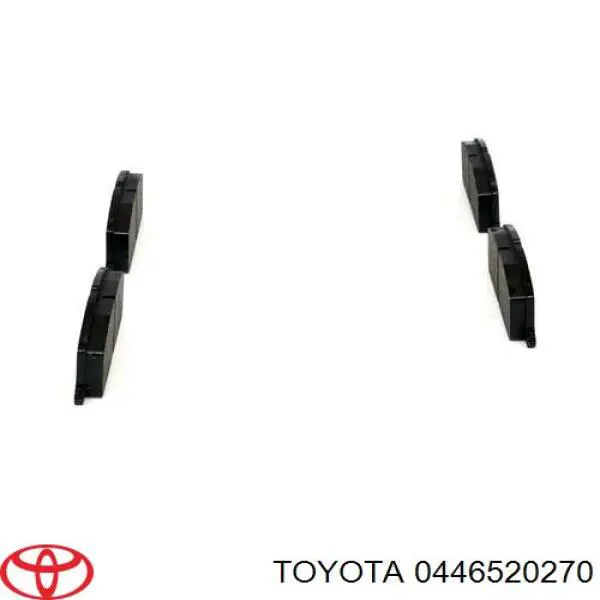 0446520270 Toyota Колодки передние