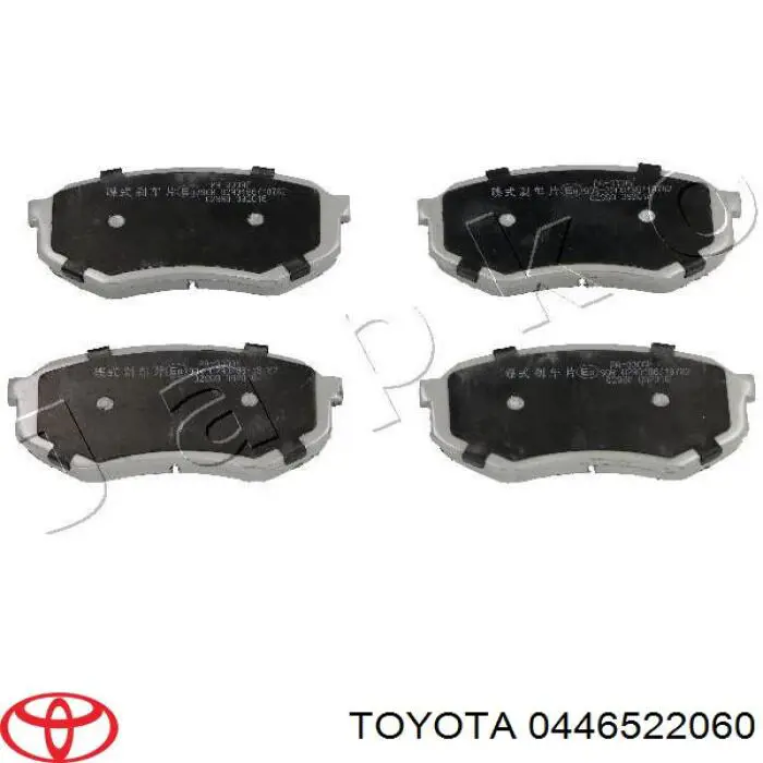 Передние тормозные колодки 0446522060 Toyota