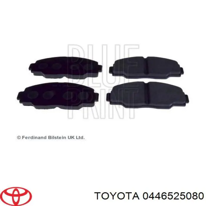 Колодки Toyota 0446525080 цена, от 10.60 USD