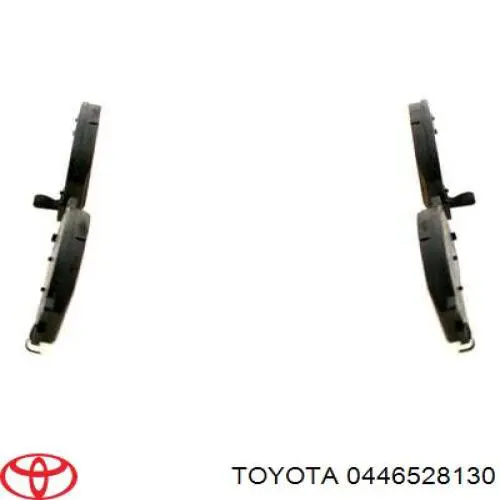Передние тормозные колодки 0446528130 Toyota