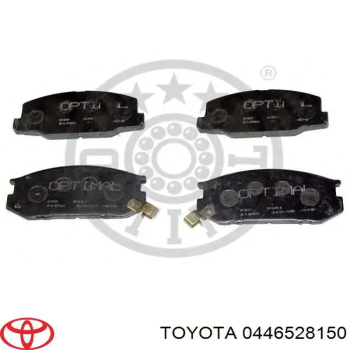 0446528150 Toyota передние тормозные колодки
