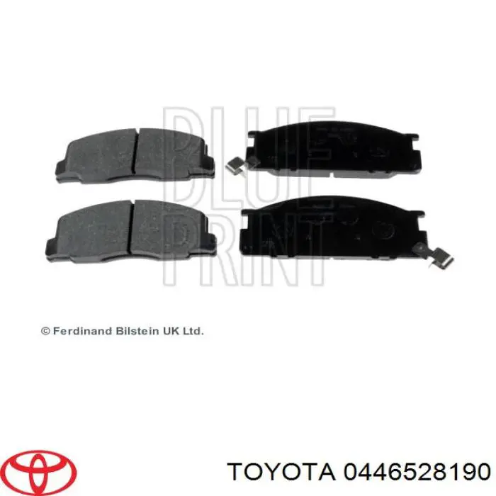 0446528190 Toyota передние тормозные колодки