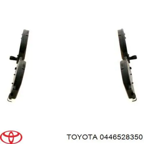 0446528350 Toyota Колодки передние