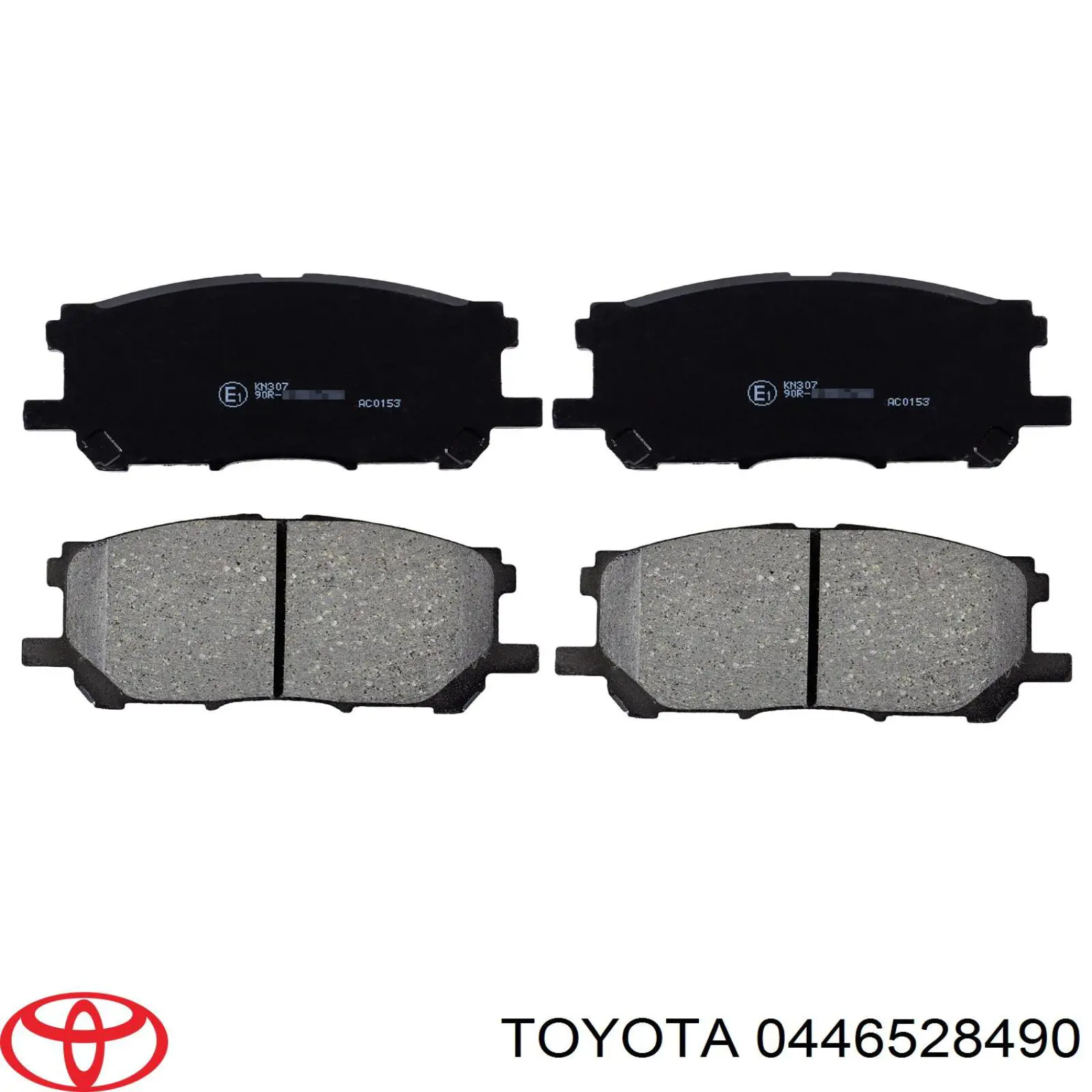Колодки Toyota 0446528490 цена, от 27.87 USD