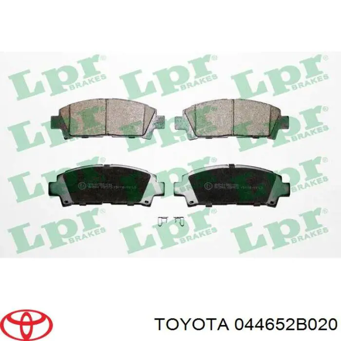 Колодки Toyota 044652B020 цена, от 30.84 USD