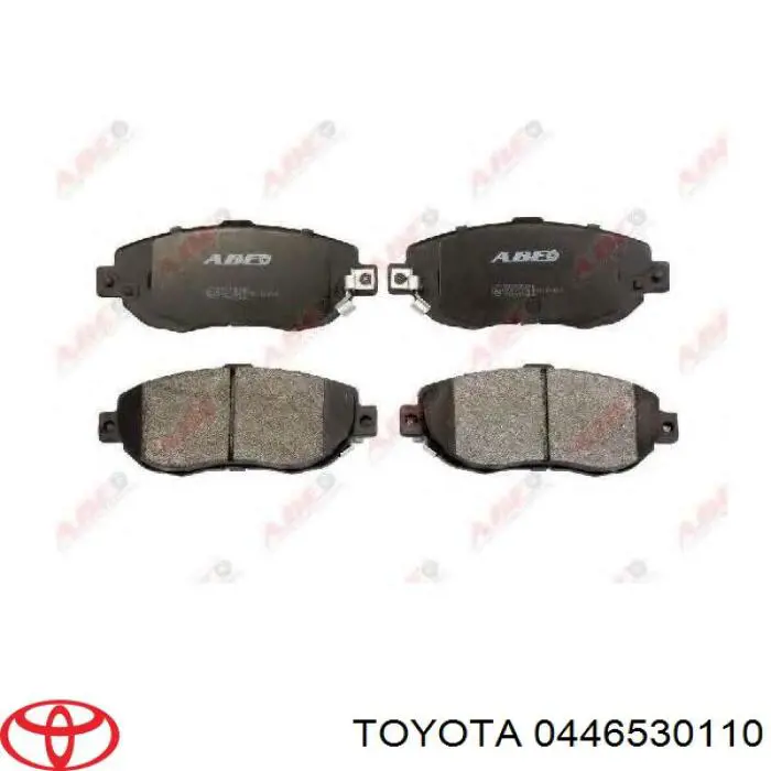 Колодки Toyota 0446530110 цена, от 26.15 USD