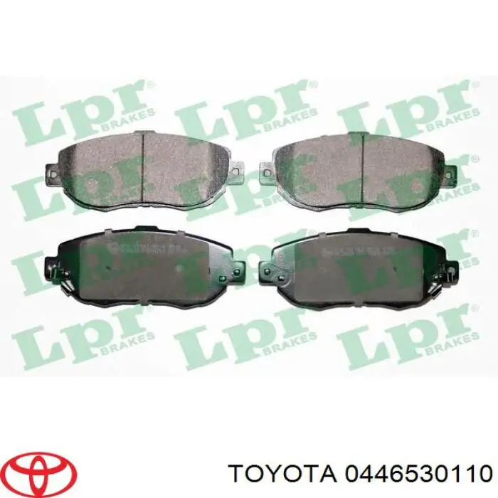 0446530110 Toyota Колодки передние