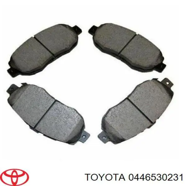 Тормозные колодки Toyota 0446530231