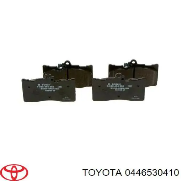 Колодки Toyota 0446530410 цена, от 31.64 USD
