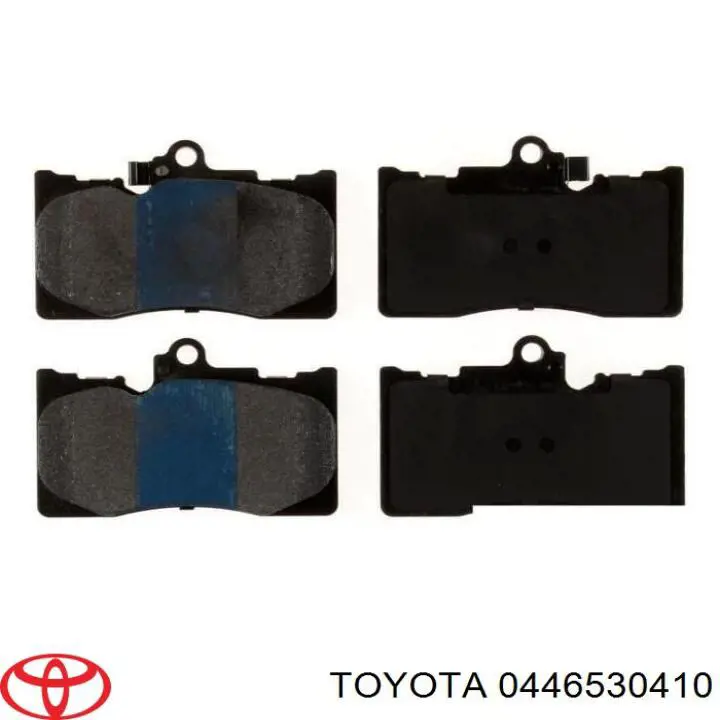 Купить 0446530410 Toyota Колодки тормозные