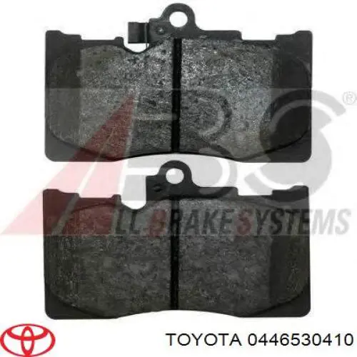 Передние тормозные колодки 0446530410 Toyota