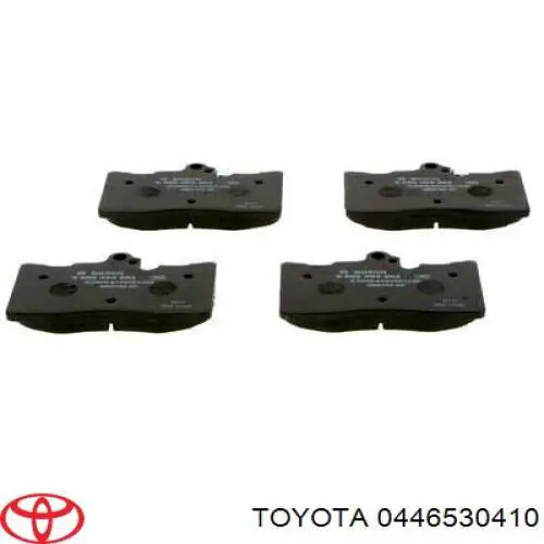 Тормозные колодки Toyota 0446530410