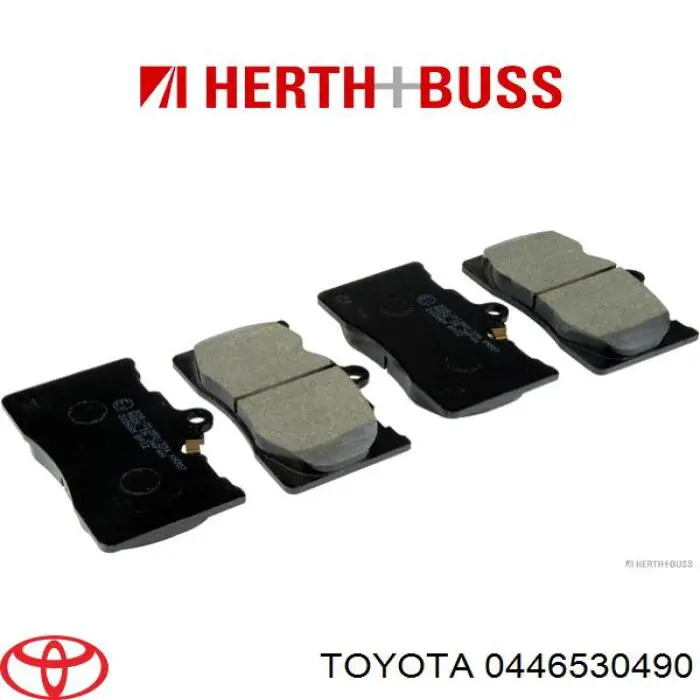 0446530490 Toyota Колодки передние