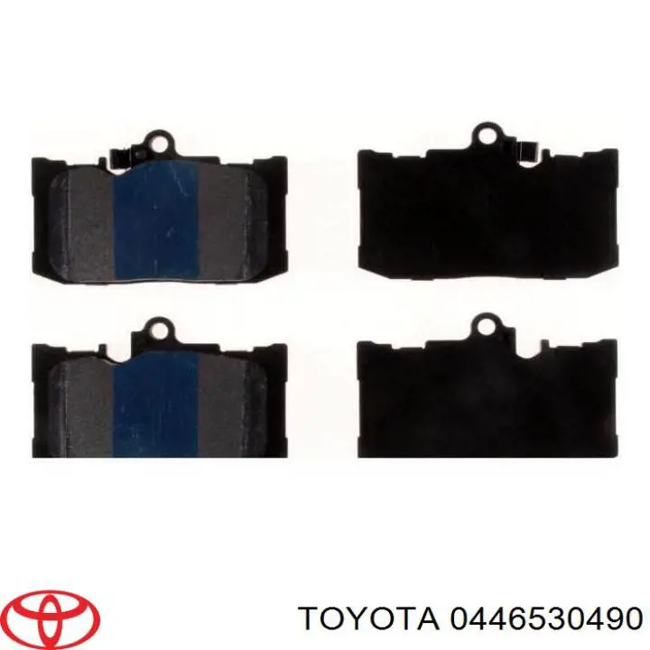 Передние тормозные колодки 0446530490 Toyota