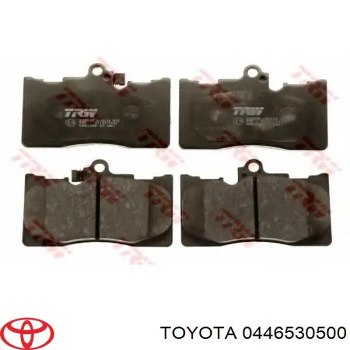 Тормозные колодки Toyota 0446530500