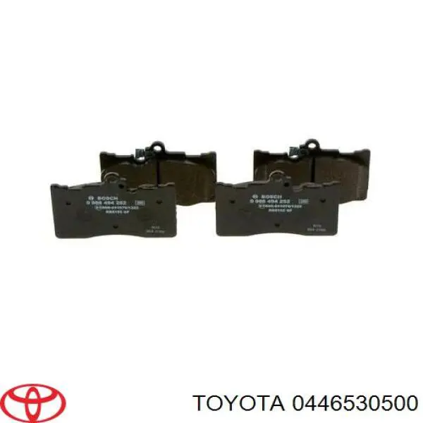 Колодки Toyota 0446530500 цена, от 72.43 USD