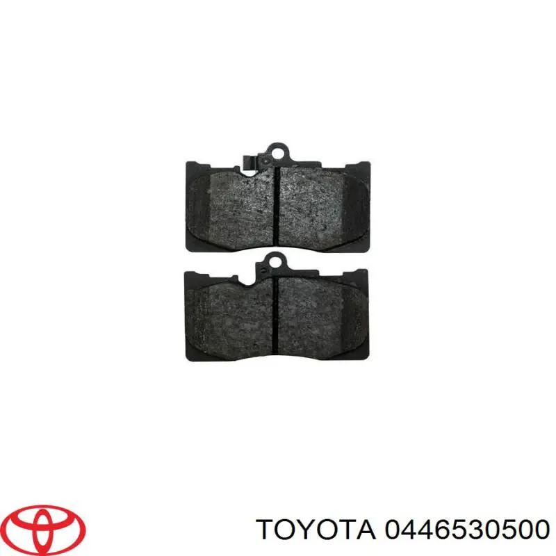 0446530500 Toyota Колодки передние