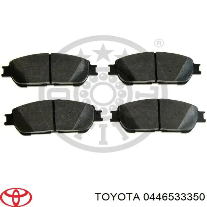 Колодки Toyota 0446533350 цена, от 21.54 USD