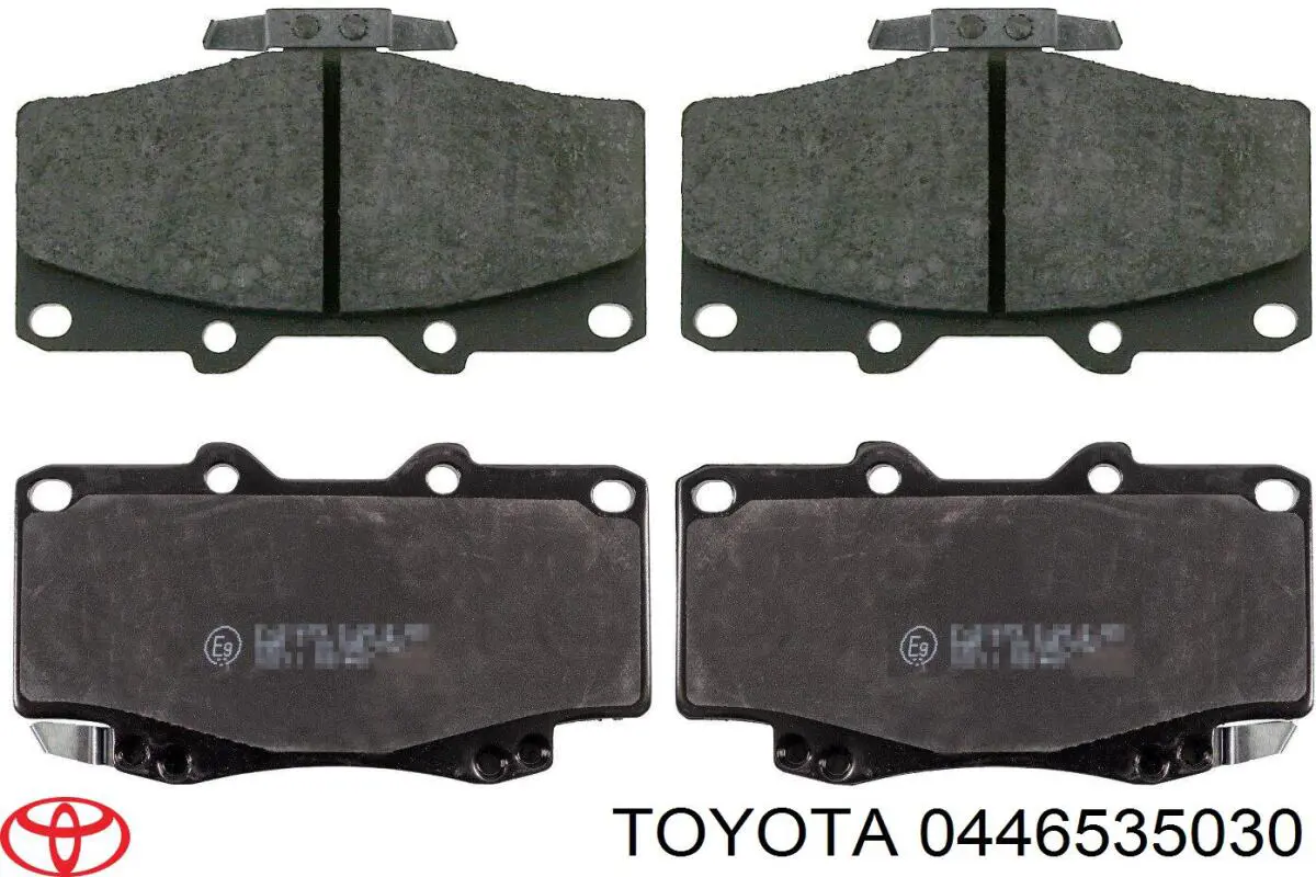 Колодки Toyota 0446535030 цена, от 16.63 USD