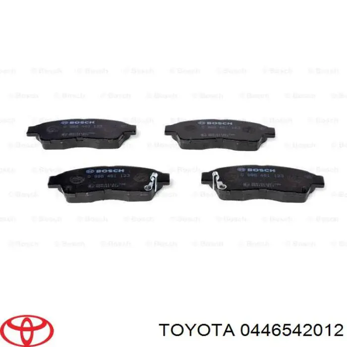 Колодки Toyota 0446542012 цена, от 19.09 USD