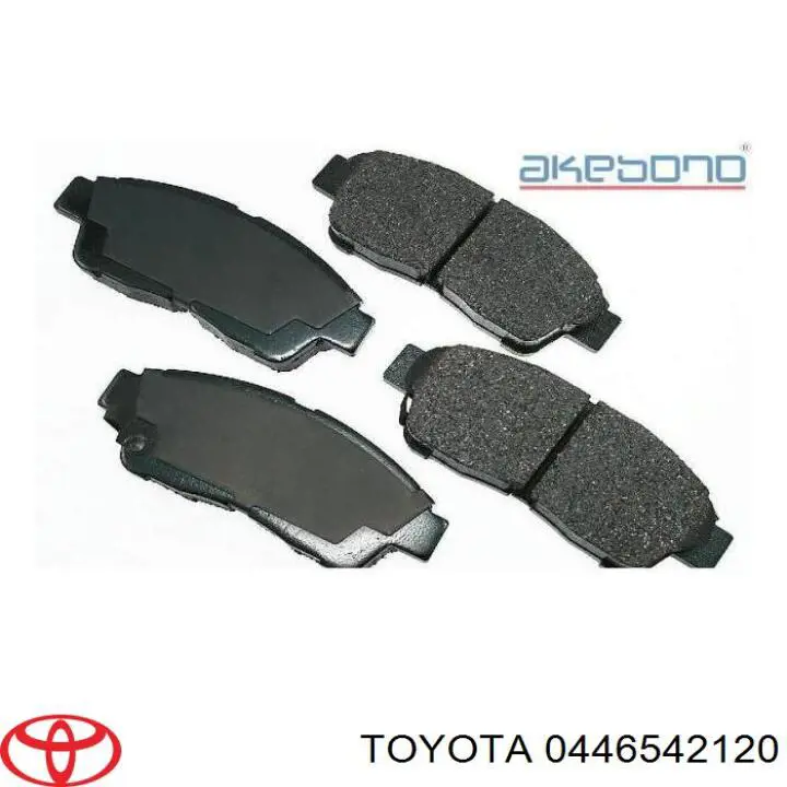 Колодки Toyota 0446542120 цена, от 19.11 USD