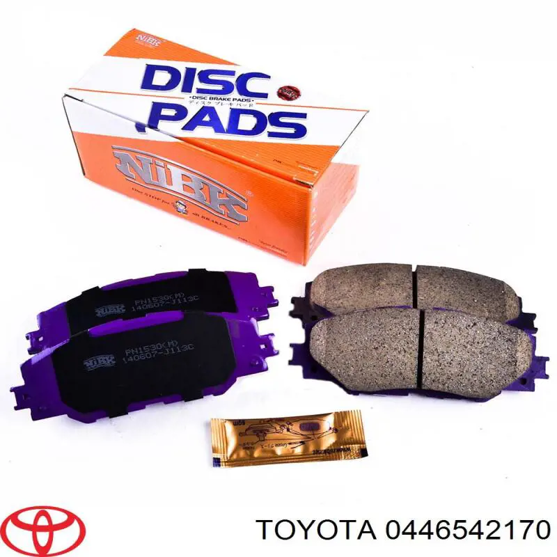 Тормозные колодки Toyota 0446542170
