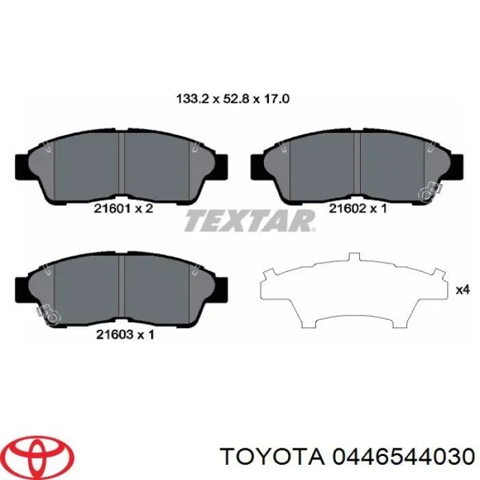 0446544030 Toyota 