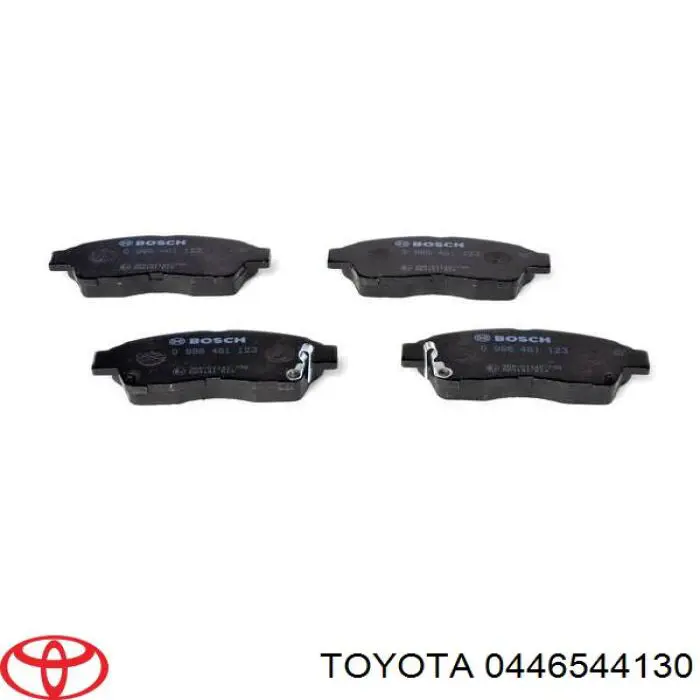 Колодки Toyota 0446544130 цена, от 18.11 USD