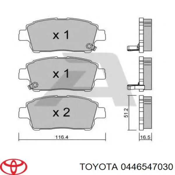 0446547030 Toyota