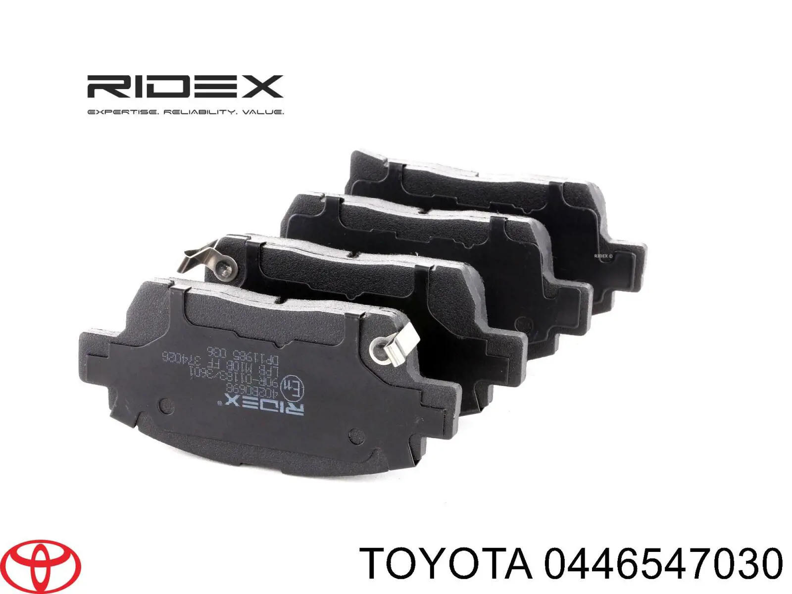 Тормозные колодки Toyota 0446547030