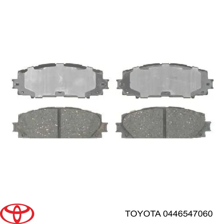 Тормозные колодки Toyota 0446547060