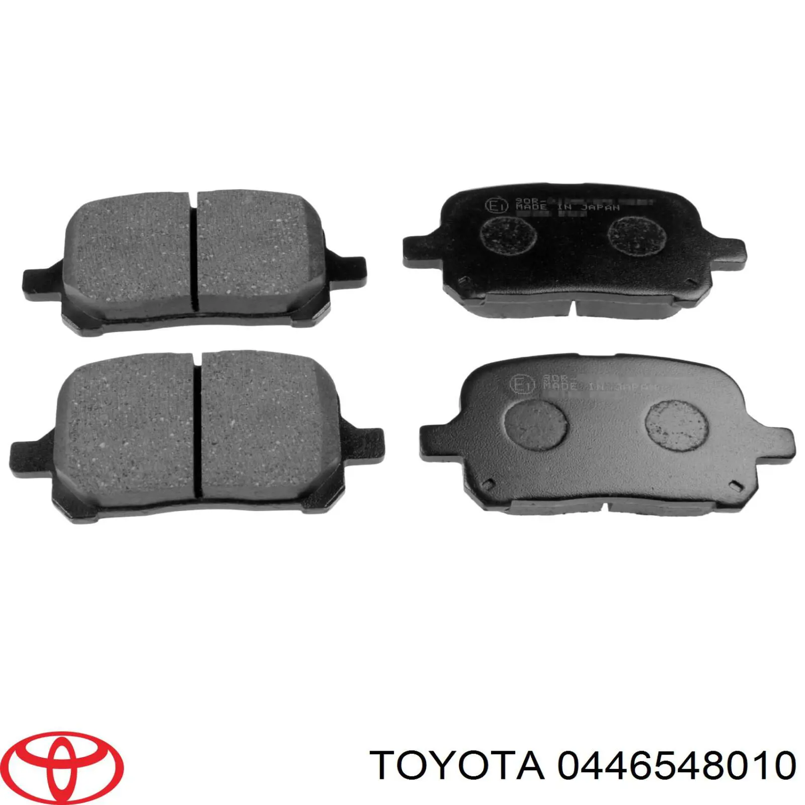 0446548010 Toyota Колодки передние