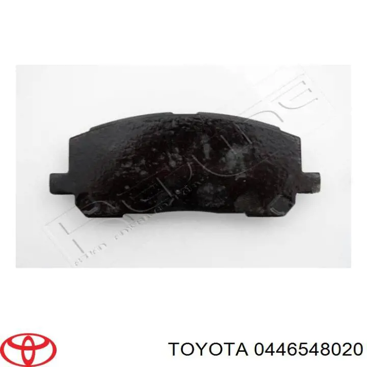 Передние тормозные колодки 0446548020 Toyota