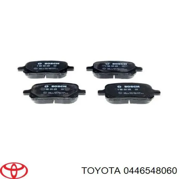 Тормозные колодки Toyota 0446548060