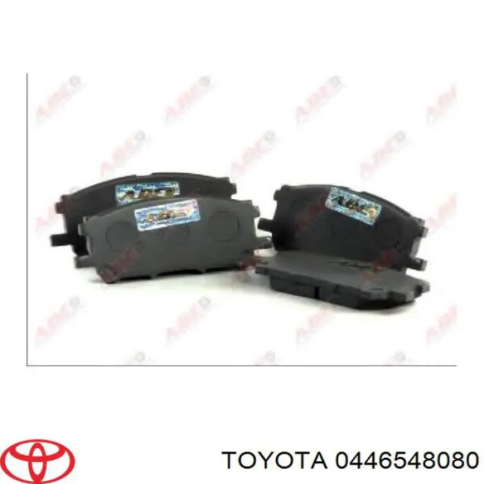 Колодки Toyota 0446548080 цена, от 32.34 USD