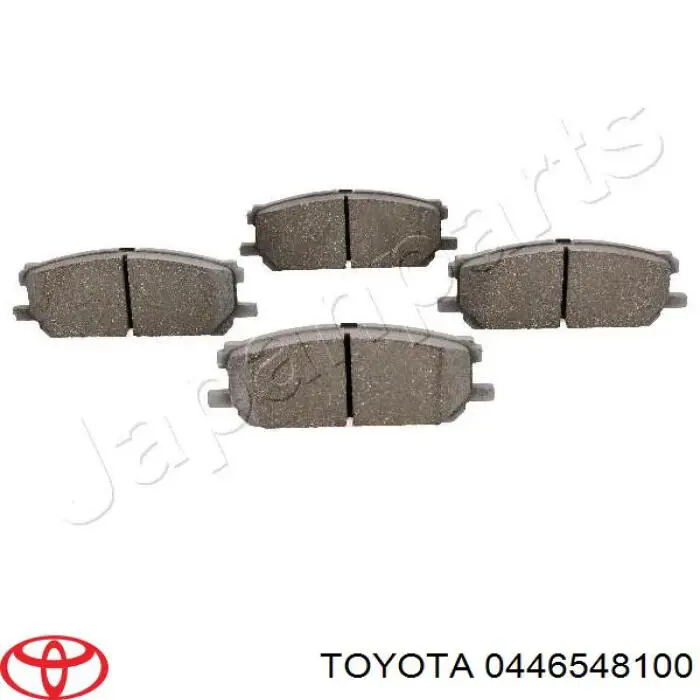 Колодки Toyota 0446548100 цена, от 32.34 USD