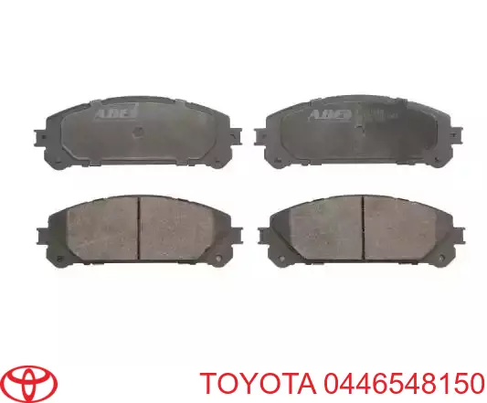 0446548150 Toyota Колодки передние