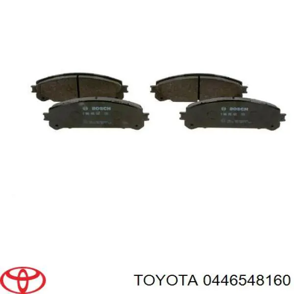 0446548160 Toyota Колодки передние