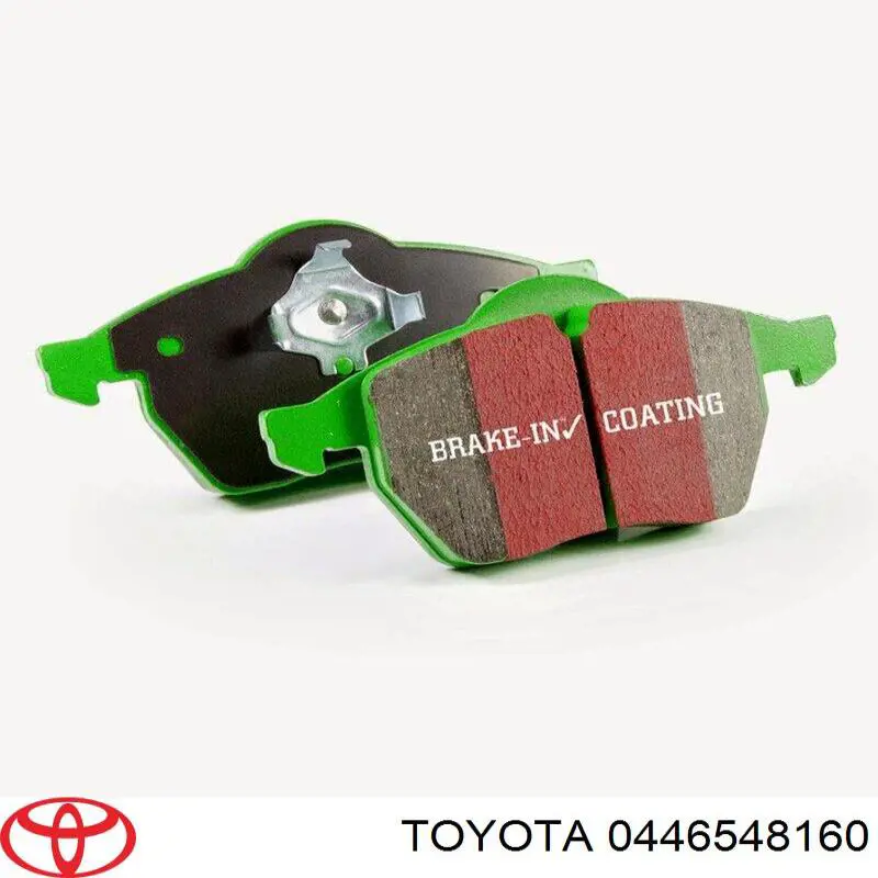Купить 0446548160 Toyota Колодки тормозные
