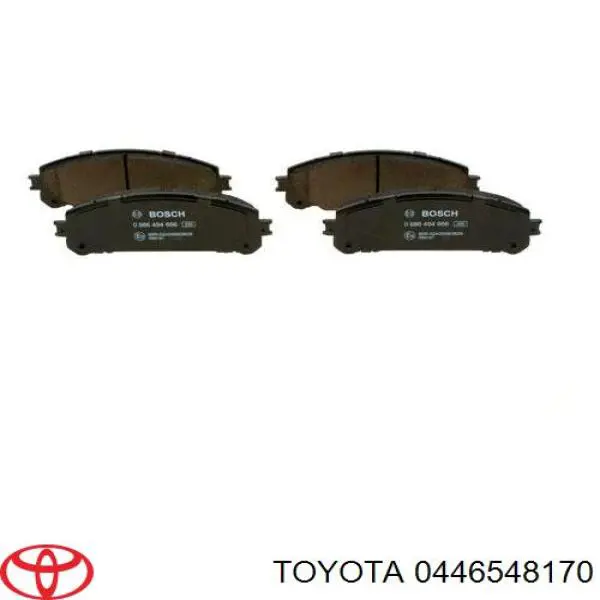 Колодки Toyota 0446548170 цена, от 31.75 USD