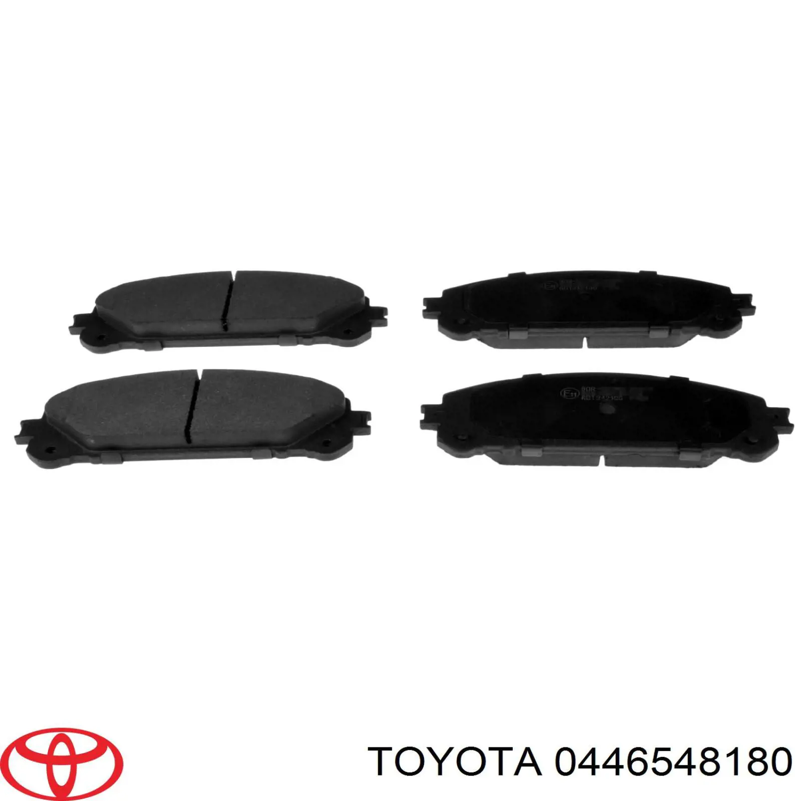 Передние тормозные колодки 0446548180 Toyota