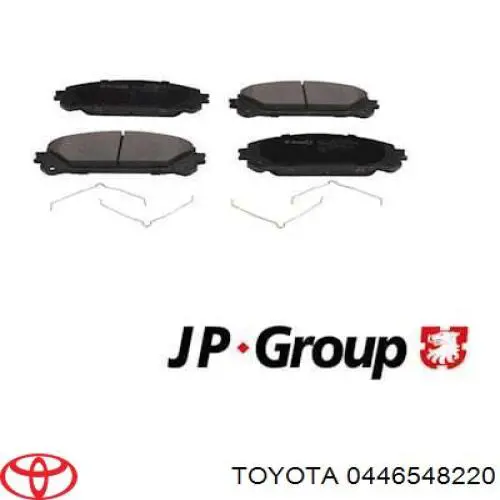 Колодки Toyota 0446548220 цена, от 31.75 USD