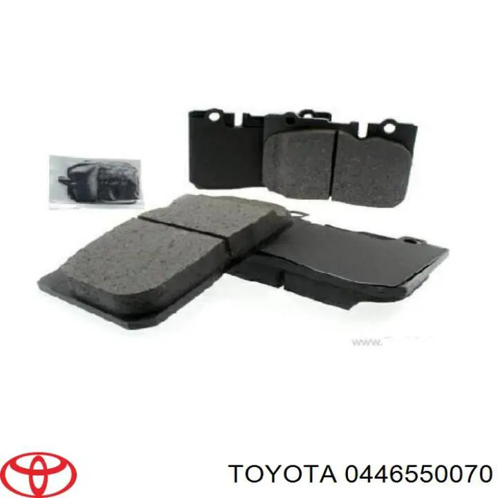 Передние тормозные колодки 0446550070 Toyota