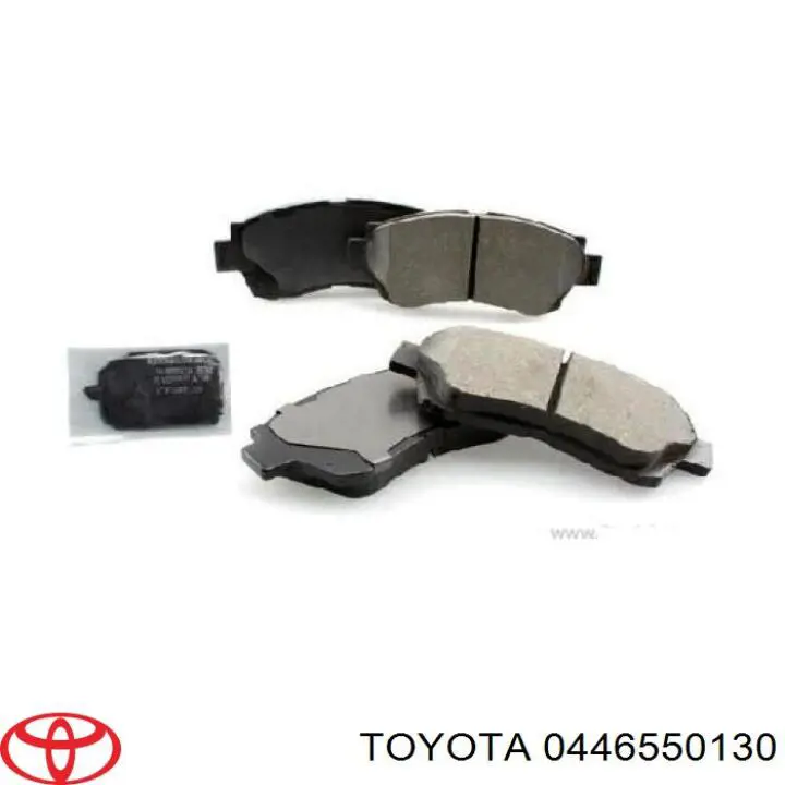 0446550130 Toyota колодки тормозные передние дисковые