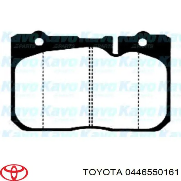 Передние тормозные колодки 0446550161 Toyota