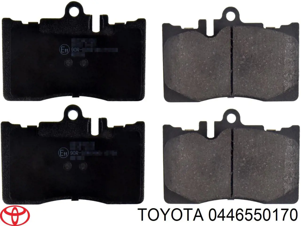 Передние тормозные колодки 0446550170 Toyota