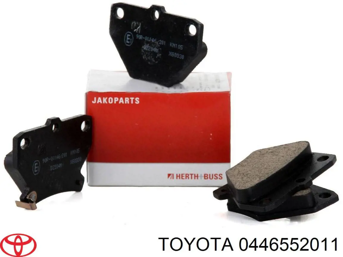0446552011 Toyota Колодки передние