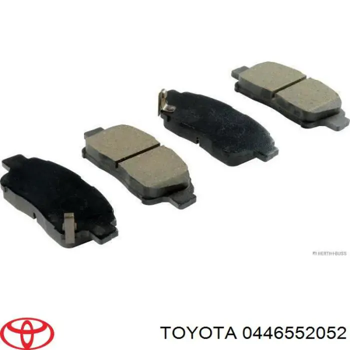 Передние тормозные колодки 0446552052 Toyota