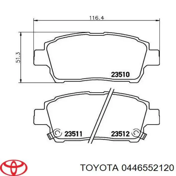 0446552120 Toyota